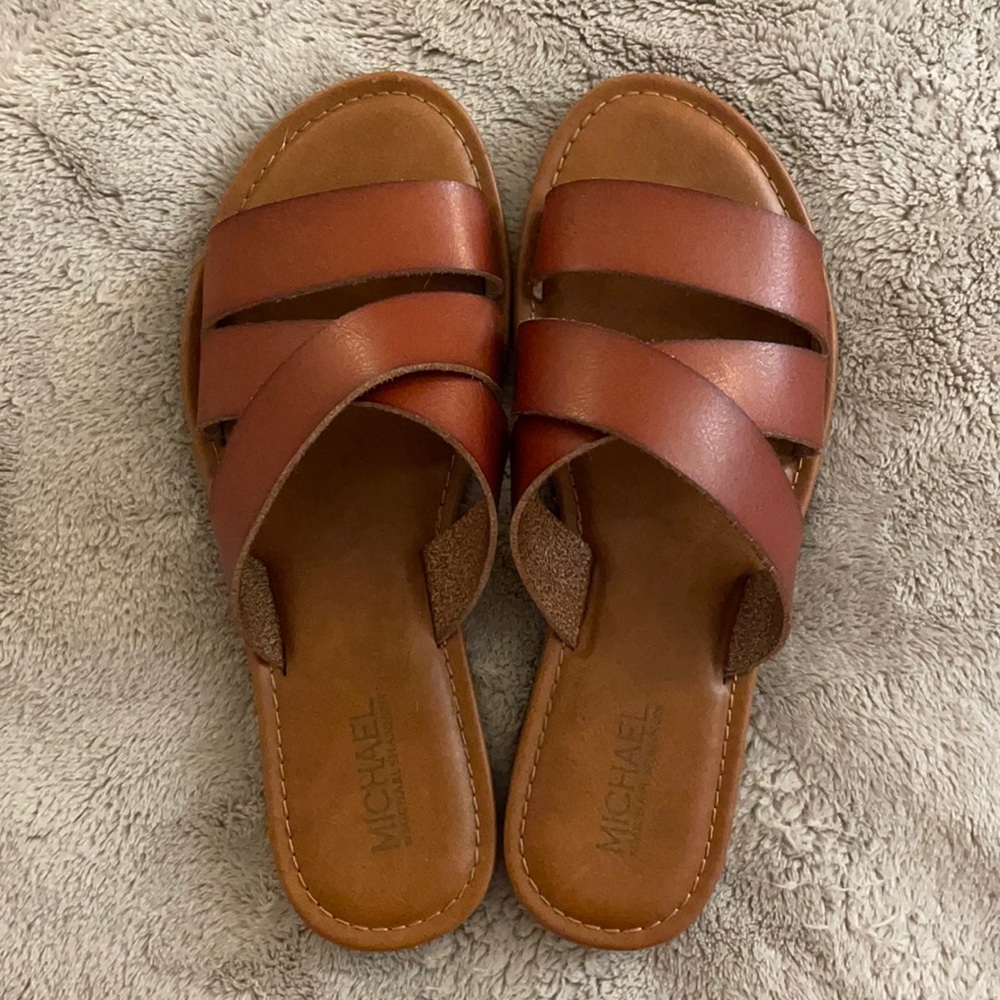 Brown Leather Sandals